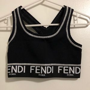 Fendi sports bra